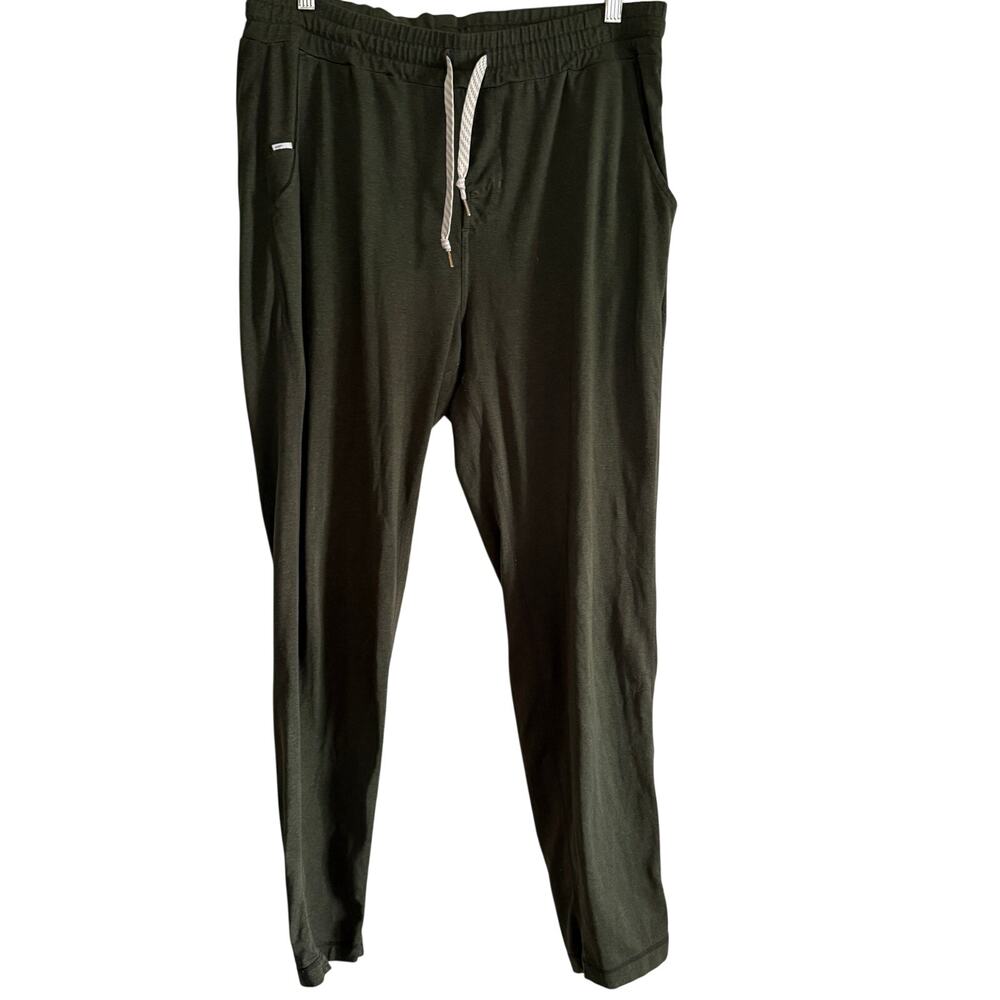VUORI | Men's Ponto Performance Pant | Olive Green Heather | Extra Large